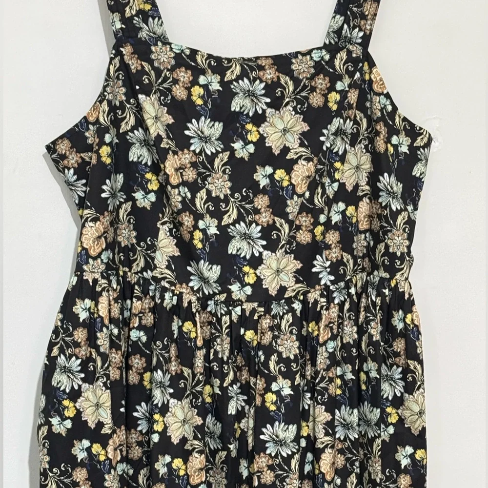NWT LANE BRYANT Floral Sleeveless Dress - Picture 6 of 9